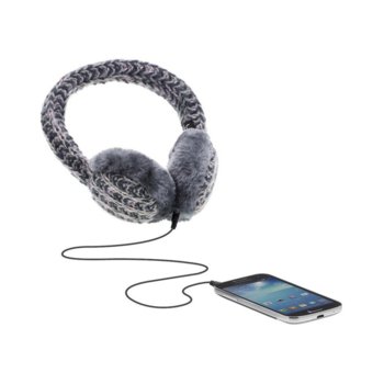 KitSound On-Ear Multi Lurex Knit Audio Earmuffs