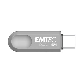 Emtec 64GB D280 Dual USB 3.2 ECMMD64GD283 | JAR Computers Emtec 64GB D280 Dual USB 3.2 ECMMD64GD283