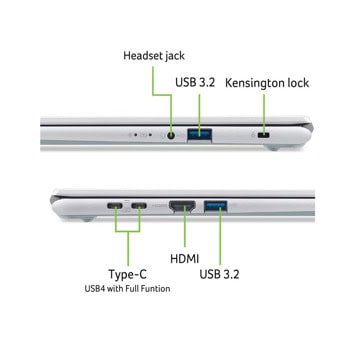 Acer Aspire Go 14 AG14-72P-58K8 NX.JSUEX.004