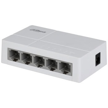 Суич Dahua SF1005L-EUR, 100 Mbps, 5 порта, 5x 10/100Mbps RJ-45 | JAR Computers Dahua SF1005L-EUR
