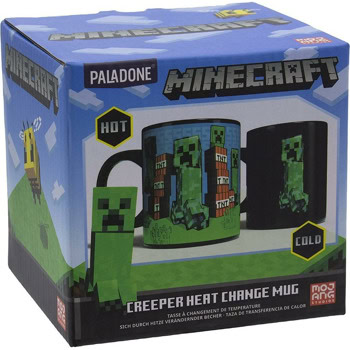 Paladone Minecraft Creeper Heat Change Mug