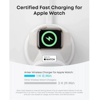 Anker MagGo 3-in-1 MagSafe Qi2 15W White | JAR Computers Anker MagGo 3-in-1 MagSafe Qi2 15W White