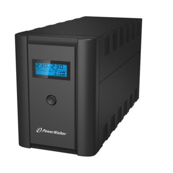 UPS Powerwalker VI 1200, LD, Line Interactive, 1200VA /600W | JAR Computers Powerwalker VI 1200 LCD UPS Line Interactive