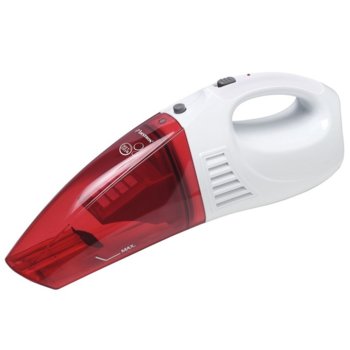 Ръчна прахосмукачка без торба Bestron AVC225W, Battery 3,6V, Adapter 100mA, бяла/червена | JAR Computers Bestron AVC225W