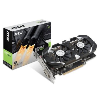 Видеокарта GeForce GTX 1050, 2GB, MSI GTX 1050 2GT OC, PCI-E 3.0, GDDR5, 128bit, DisplayPort, HDMI, DVI | JAR Computers MSI GEFORCE GTX 1050 2GT OC