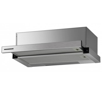 Абсорбатор Heinner HTCH-440FS, за вграждане, 65W, 325m3, 1 мотор, LED светлина, механично управление | JAR Computers Heinner HTCH-440FS