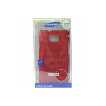 Samsung Snap on for Samsung Galaxy S II i9100 Red