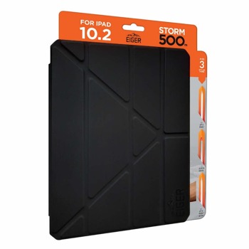 Калъф за таблет Eiger Storm 500m Case, 10.2"(25.91 cm), хибриден, удароустойчив, съвместимост с iPad 9 (2021)/8 (2020)/7 (2019) | JAR Computers Eiger Storm 500m Case EGSR00124
