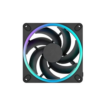 Вентилатор 140mm, Fractal Design Momentum 14 RGB, 1800 rpm, черен | JAR Computers вентилатор fd momentum 14 rgb black