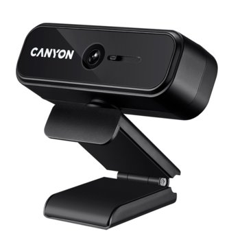 Уеб камера Canyon C2 CNE-HWC2, микрофон, 1280x720/ 30FPS, USB, черна image