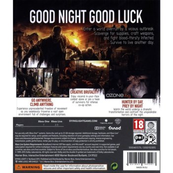 Dying Light Be the Zombie DLC Xbox One