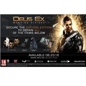 Deus Ex: Mankind Divided Day 1 Edition