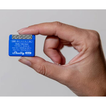 Shelly 1 Mini Gen4 S4SW-001X8EU | JAR Computers Shelly 1 Mini Gen4 S4SW-001X8EU
