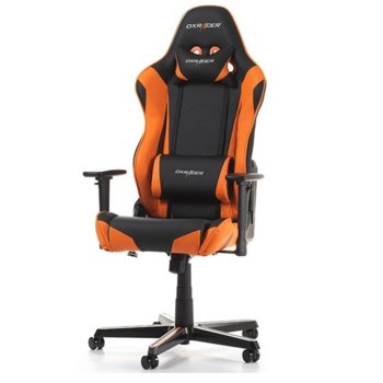 Геймърски стол DXRacer Racing OH/RZ0/NO, черен/оранжев | JAR Computers DXRacer RACING OH/RZ0/NO