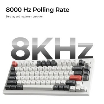keychron q1 ultra 8k black silk pom switch banana | JAR Computers keychron q1 ultra 8k black silk pom switch banana