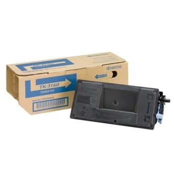 Тонер касета за Kyocera ECOSYS M3145DN, P3045DN, P3050DN, P3055DN, P3060DN, Black, TK3160, Заб.: 12500 брой копия | JAR Computers Kyocera TK3160 Black