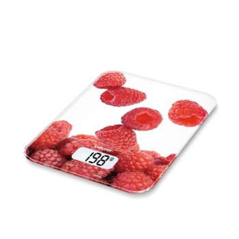 Кухненски кантар Beurer KS19 BERRY, дигитален, до 5кг., LCD дисплей, разноцветен | JAR Computers Beurer KS19 BERRY