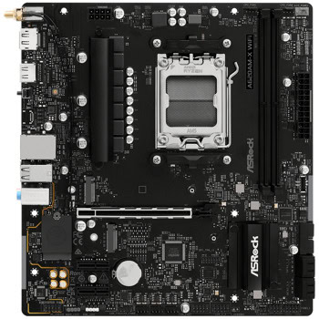 Дънна платка ASRock A620AM-X, A620A, AM5, DDR5, PCI-E 4.0, (DP&HDMI), 4x SATA 6Gb/s, 2x M.2 slots, 2x USB 3.2 Gen1 Type-A, 2.5GbE LAN, Wi-Fi 5, Bluetooth 5.0, Micro ATX | JAR Computers ASRock A620AM-X WIFI