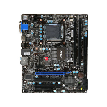 Дънна платка MSI G41M-E43, G41, LGA775, DDR3, VGA+PCI-E (HDMI & DVI), SB7.1, Lan1000, SATA, mATX | JAR Computers MSI G41M-E43