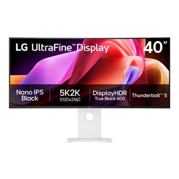 Монитор LG 40U990A-W, 39.7" (100.83 cm) IPS панел, 120Hz, UWQHD, 5ms, 450cd/m2, DisplayPort, HDMI, Thunderbolt | JAR Computers LG 40U990A-W