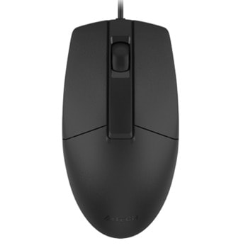 Мишка A4Tech OP-330S, оптична (1200 dpi), USB, черна | JAR Computers A4Tech OP-330S BLACK