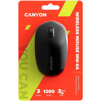 Canyon OnClick W04 Black Wireless