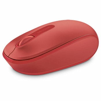 Мишка Microsoft Wireless Mobile 1850, безжична, оптична (1000 dpi), червена, USB image