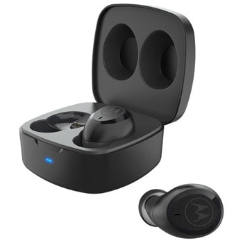 Слушалки Motorola VerveBuds 100, безжични, Bluetooth, микрофон, до 5 часа време на работа, IPX5, черни | JAR Computers Motorola VerveBuds 100