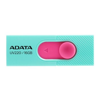 16GB A-Data UV220 Pink/Turquoise blue