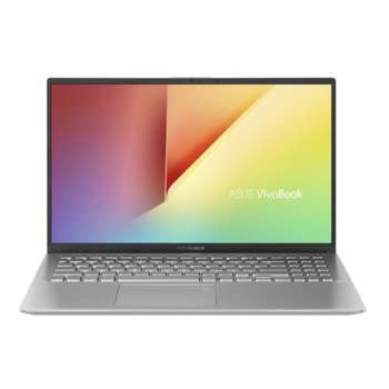 Лаптоп Asus VivoBook X512UF-EJ076 (90NB0KA2-M02620)(сребрист), четириядрен Kaby Lake R Intel Core i5-8250U 1.6/3.4 GHz, 15.6" (39.62 cm) Full HD Anti-Glare Display & GF MX 130 2GB, (HDMI), 8GB DDR4, 1TB HDD, 1x USB 3.1-Type C, Free DOS, 1.75 kg | JAR Computers Asus VivoBook X512UF-EJ076