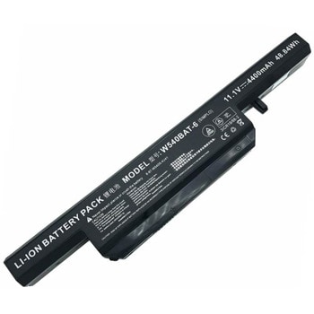 Батерия (заместител) за лаптоп Clevo, съвместимa с Clevo W155U W540EU W545EU W550EU W550SU, 6 cells, 11.1V, 5200mAh | JAR Computers 6 cells 11.1V 5200mAh for Clevo