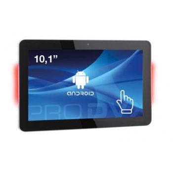 All in One компютър ProDVX APPC-10DSQPL, четириядрен Cortex A9 1.6 GHz, 10.1" (25.65 cm) WXGA LED Capacitive Multi Touch Display & MALI 400, 2GB DDR3, 8GB Flash ROM, USB 2.0, Android 6.0 | JAR Computers ProDVX APPC-10DSQPL