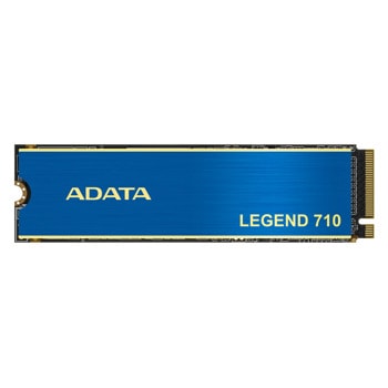 Памеt SSD 256GB A-Data Legend 710 (ALEG-710-256GCS), NVMe, M.2 (2280), скорост на четене до 2100MB/s, скорост на запис до 1000MB/s | JAR Computers SSD A-Data Legend 710 256GB ALEG-710-256GCS