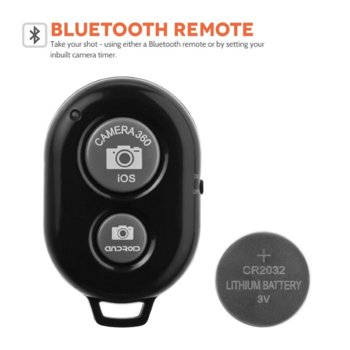 Безжичен селфи стик с Bluetooth