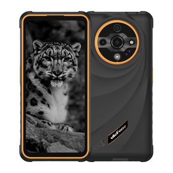Смартфон Ulefone Armor X31 (черно-оранжев), поддържа 2 SIM карти, 6.56" (16.66 cm) HD+ IPS 90Hz дисплей, осемядрен MediaTek Helio G91 2 GHz, 6GB RAM, 128GB Flash памет (+microSD слот), 48 + 20 + 2 & 16 Mpix камери, Android | JAR Computers Ulefone Armor X31 Black/Orange