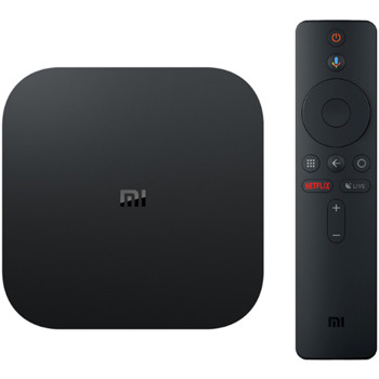 Мултимедиен плеър Xiaomi Mi TV Box S 2nd Gen (PFJ4151EU), 4K, Cortex-A55 2.1GHz, 2GB DDR3, 8GB ROM, Wi-Fi, Bluetooth, HDMI, USB, Android, дистанционно управление | JAR Computers Xiaomi TV Box Mi Box S 2nd Gen PFJ4151EU