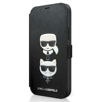 Karl & Choupette Booktype за iPhone 12 mini