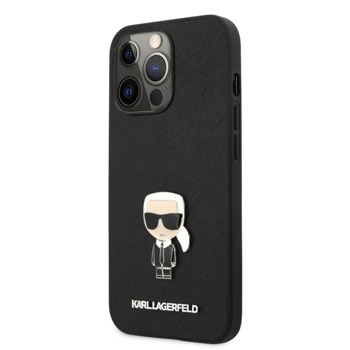 Karl Lagerfeld Ikonik Saffiano Leather Case