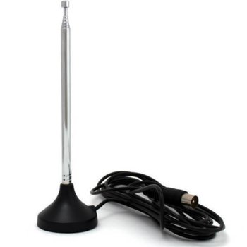 Вътрешна антена DIVA V072 Home Small, VHF 174-230 MHz, UHF 470-82 MHz, основа: магнит 3 db | JAR Computers DIVA V072 Home Small