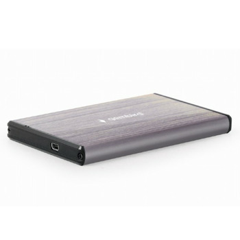 Кутия 2.5" (6.35cm), Gembird EE2-U3S-3-LG, за 2.5" (6.35cm) HDD/SSD, SATA, USB 3.0, сребриста | JAR Computers Кутия Gembird EE2-U3S-3-LG