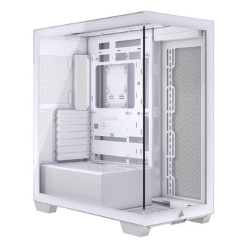 Кутия Corsair 3500X, E-ATX/ATX/mATX/Mini-ITX, 2x USB 3.2 Gen 1 Type-A, 1x USB 3.2 Gen 2 Type-C, с прозорец, бяла, без захранване | JAR Computers Corsair 3500X White CC-9011277-WW