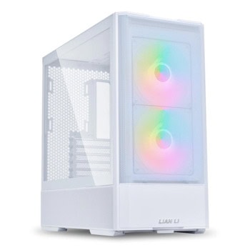 Кутия Lian Li Lancool 207, ATX/microATX/Mini-ITX, 2x USB 3.0, 1x USB 3.1 Type-C, с прозорец, бяла, без захранване | JAR Computers Lian Li Lancool 207 White G99.LAN207RW.00