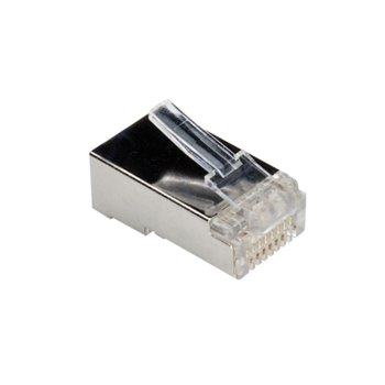 Конектори ROLINE, 21.17.3061, RJ-45, FTP, Cat 6, екраниран, 10бр. | JAR Computers ROLINE 21.17.3061