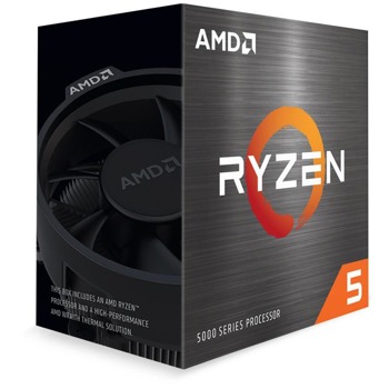 Процесор AMD Ryzen 5 5500, шестядрен (3.6/4.2GHz, 16MB cache, AM4) BOX, с Wraith Stealth | JAR Computers Процесор AMD Ryzen 5 5500 BOX