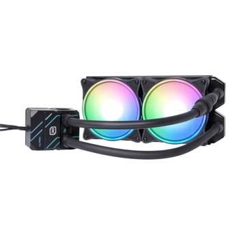 Водно охлаждане за процесор Alphacool Eisbaer Pro Aurora 240, съвместимост със сокети Intel LGA 1700/2011/2011-3/3647 & AMD AM4/AM5/SP3/SP6/sTR5/sWRX8/TR4 | JAR Computers Alphacool Eisbaer Pro Aurora 240 1019573