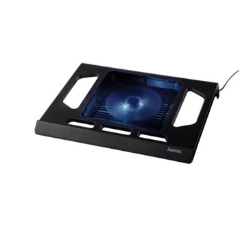 Охлаждаща поставка за лаптоп Hama Black Edition с вентилатор, 17"(43.18 cm), USB image