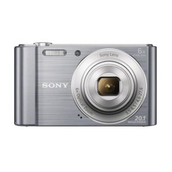 Sony W810 Silver + Sony LCS-BDG