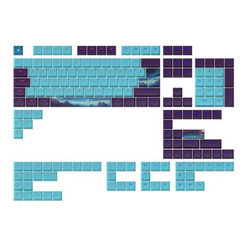 Капачки за механична клавиатура Dark Project Night Sky, 177-Keycap Set, съвместими с US ANSI и UK ISO подредби клавиатури | JAR Computers Dark Project Night Sky KS-1010