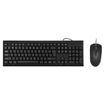 Комплект клавиатура и мишка Wesdar KM5, оптична (1000 dpi), USB, черни | JAR Computers Wesdar KM5