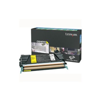 Тонер за Lexmark Optra C524/532/534 High Capacity - Yellow - 00C5240YH - Заб.: 5 000k | JAR Computers Lexmark (00C5240YH) Yellow